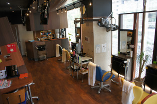 hair EG-O BLACK店　内観